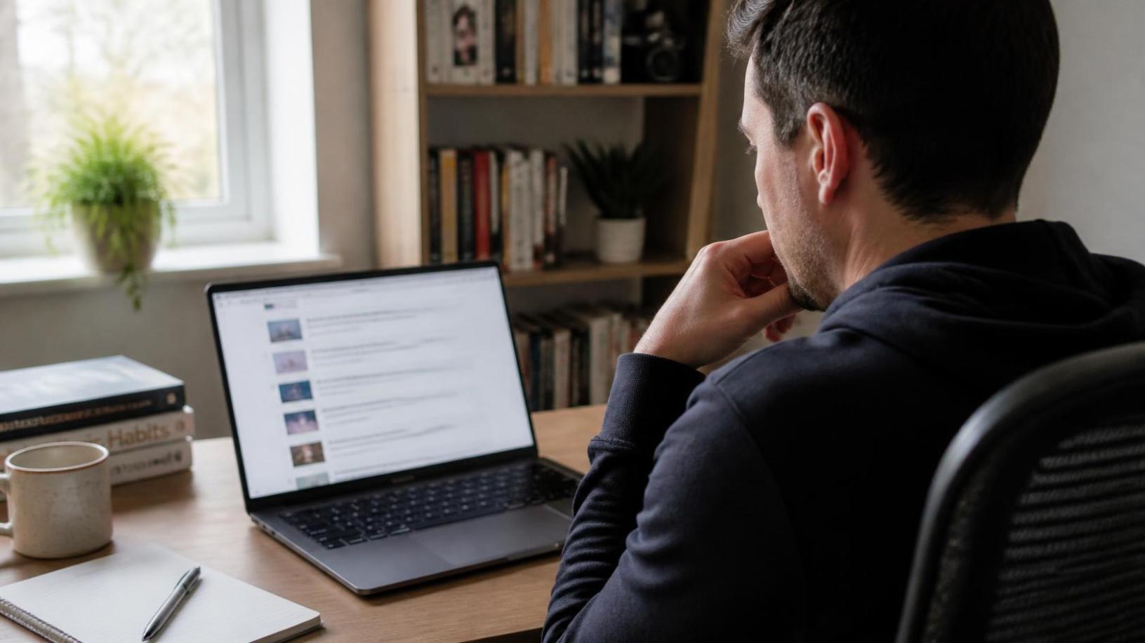 A reader relying on link collection to filter reliable tech news.